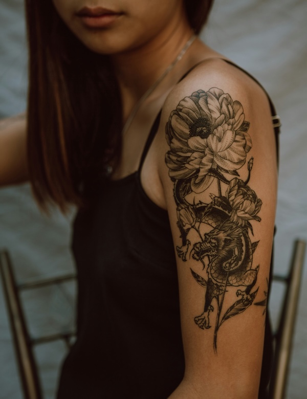 Photo with tattoo